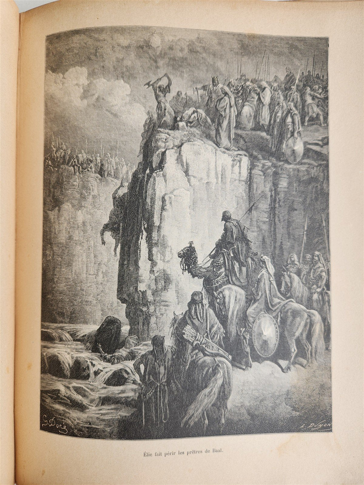 1903 BIBLE HISTORY in FRENCHGUSTAVE DORE ILLUSTRATED antique L'Epopee Biblique