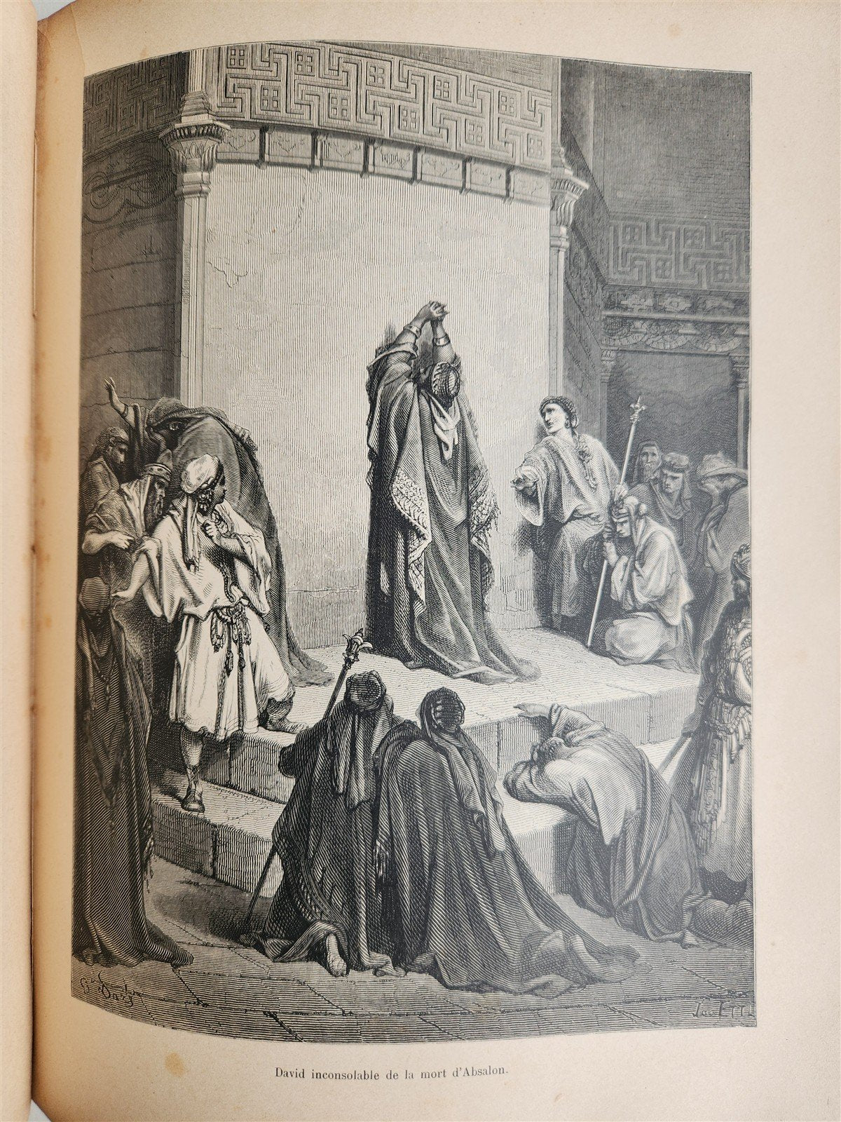 1903 BIBLE HISTORY in FRENCHGUSTAVE DORE ILLUSTRATED antique L'Epopee Biblique