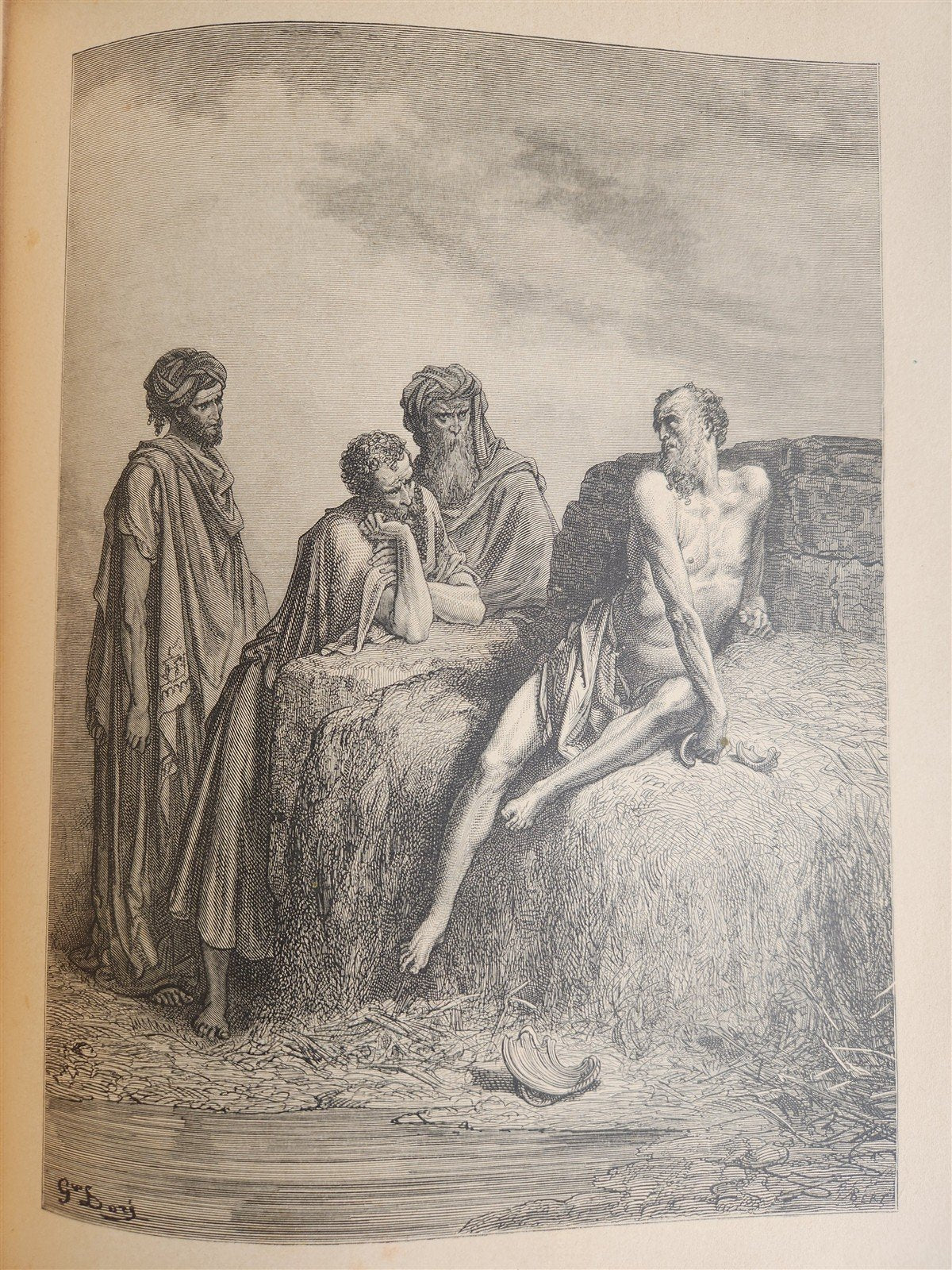 1903 BIBLE HISTORY in FRENCHGUSTAVE DORE ILLUSTRATED antique L'Epopee Biblique