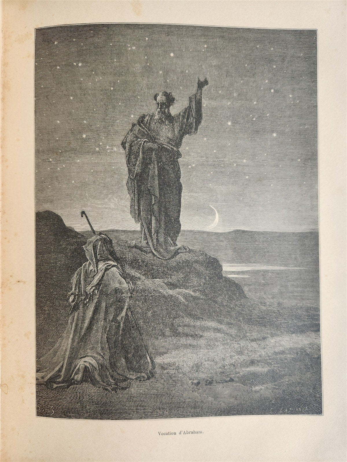 1903 BIBLE HISTORY in FRENCHGUSTAVE DORE ILLUSTRATED antique L'Epopee Biblique