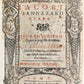 1590 ITALIAN RENAISSANCE POETRY by Jacopo Sannazaro antique 16th CENTURY