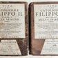 1679 LIFE of CATHOLIC KING PHILIP II of SPAIN antique 2 VOLUMES by Gregory LETI