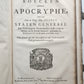 1702 BIBLE in DUTCH MONUMENTAL "KEUR" FOLIO antique ILLUSTRATED w/ 5 MAPS