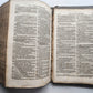1702 BIBLE in DUTCH MONUMENTAL "KEUR" FOLIO antique ILLUSTRATED w/ 5 MAPS