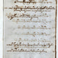 17th CENTURY MANUSCRIPT in ITALIAN (?) antique VELLUM BOUND 120 pages