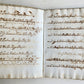 17th CENTURY MANUSCRIPT in ITALIAN (?) antique VELLUM BOUND 120 pages