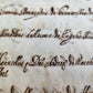 17th CENTURY MANUSCRIPT in ITALIAN (?) antique VELLUM BOUND 120 pages