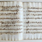 17th CENTURY MANUSCRIPT in ITALIAN (?) antique VELLUM BOUND 120 pages