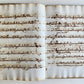 17th CENTURY MANUSCRIPT in ITALIAN (?) antique VELLUM BOUND 120 pages