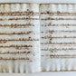17th CENTURY MANUSCRIPT in ITALIAN (?) antique VELLUM BOUND 120 pages