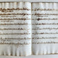 17th CENTURY MANUSCRIPT in ITALIAN (?) antique VELLUM BOUND 120 pages