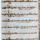 17th CENTURY MANUSCRIPT in ITALIAN (?) antique VELLUM BOUND 120 pages