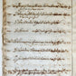 17th CENTURY MANUSCRIPT in ITALIAN (?) antique VELLUM BOUND 120 pages
