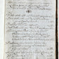 18th CENTURY MANUSCRIPT in ITALIAN antique VELLUM BOUND 392 pages