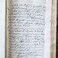 18th CENTURY MANUSCRIPT in ITALIAN antique VELLUM BOUND 392 pages