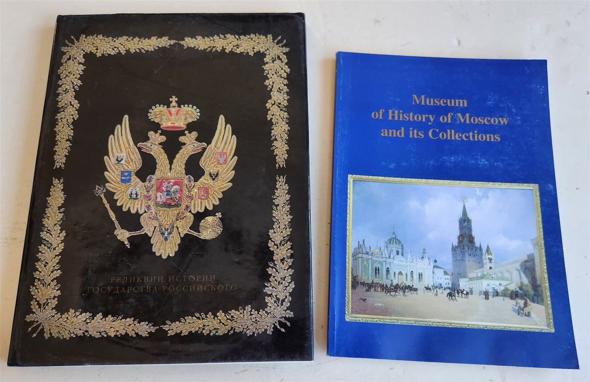 RUSSIAN HISTORY & ART 7 ILLUSTRATED BOOKS LOT