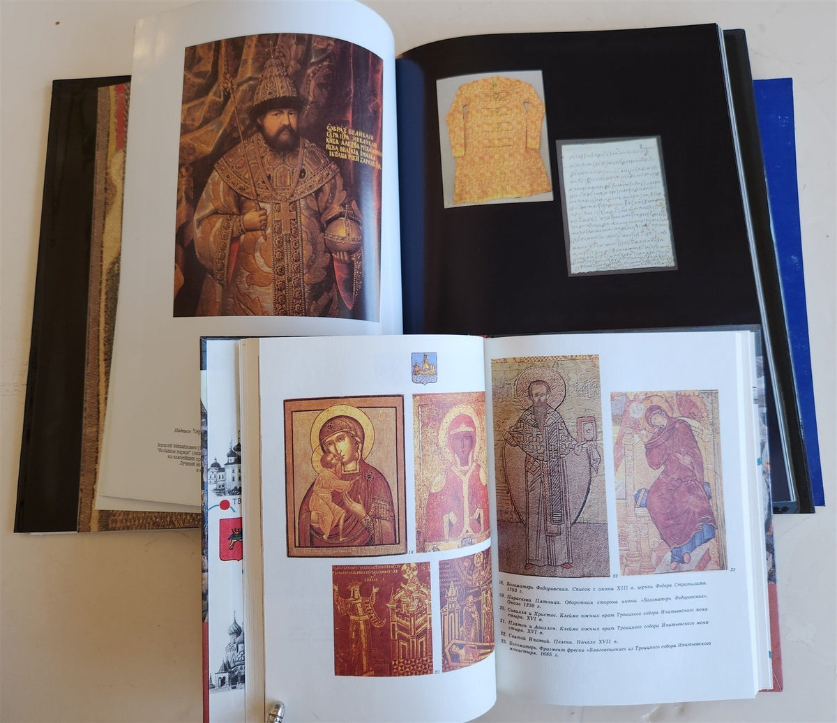 RUSSIAN HISTORY & ART 7 ILLUSTRATED BOOKS LOT