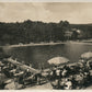 BAD MARKNEUKIRCHEN GERMANY SWIMMING POOL VINTAGE REAL PHOTO POSTCARD RPPC