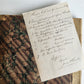 1873 MANUSCRIPT on PAPER - ECCLESIASTICAL HISTORY antique