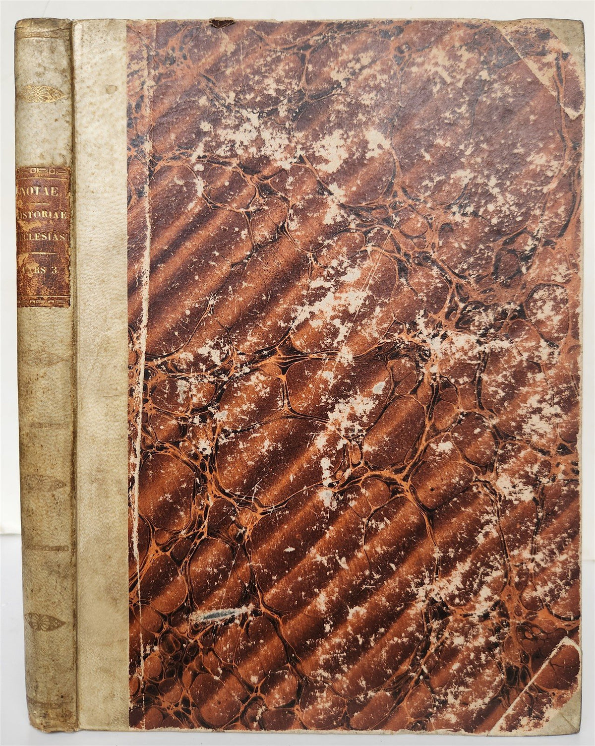 1872 MANUSCRIPT on PAPER - ECCLESIASTICAL HISTORY antique