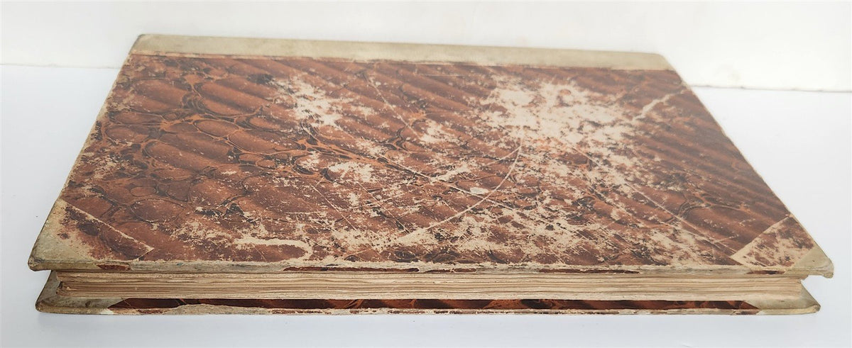 1872 MANUSCRIPT on PAPER - ECCLESIASTICAL HISTORY antique