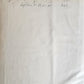1872 MANUSCRIPT on PAPER - ECCLESIASTICAL HISTORY antique
