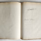 1872 MANUSCRIPT on PAPER - ECCLESIASTICAL HISTORY antique