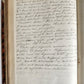 1872 MANUSCRIPT on PAPER - ECCLESIASTICAL HISTORY antique
