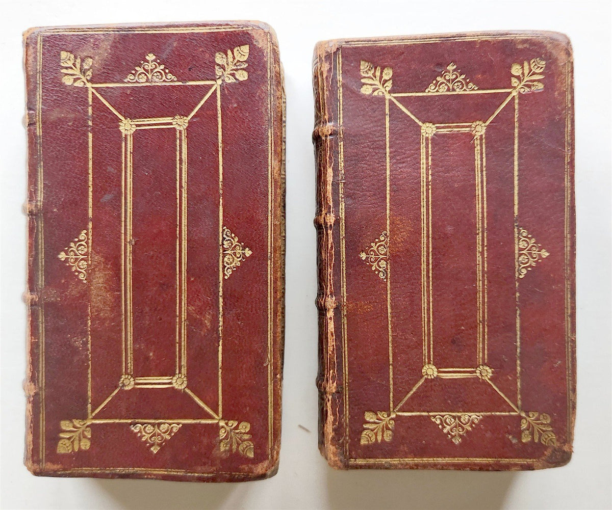 1658 BIBLE in ENGLISH OLD and NEW TESTAMENTS antique 2 VOLUMES