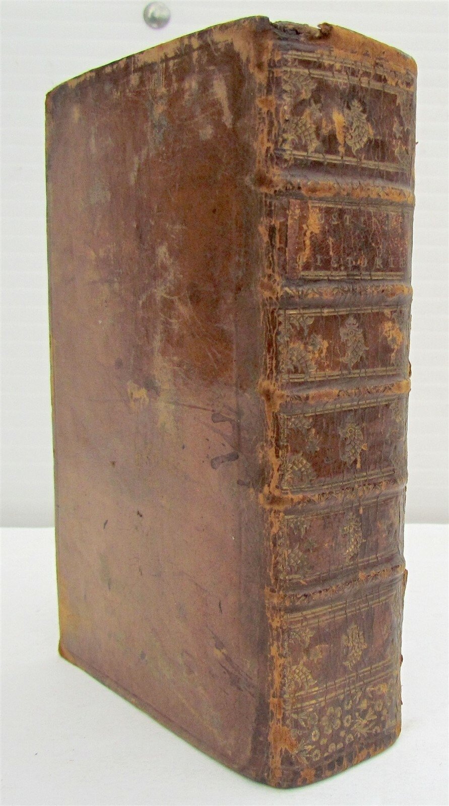 1719 Historae Philippiae antique by JUSTIN - MACEDONIA KINGS HISTORY