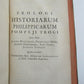 1719 Historae Philippiae antique by JUSTIN - MACEDONIA KINGS HISTORY