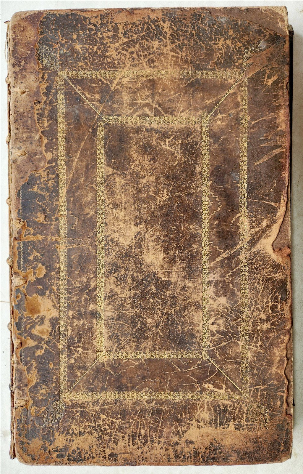 1703 BIBLE in GREEK NEW TESTAMENT antique ILLUSTRATED FOLIO