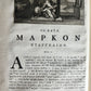 1703 BIBLE in GREEK NEW TESTAMENT antique ILLUSTRATED FOLIO