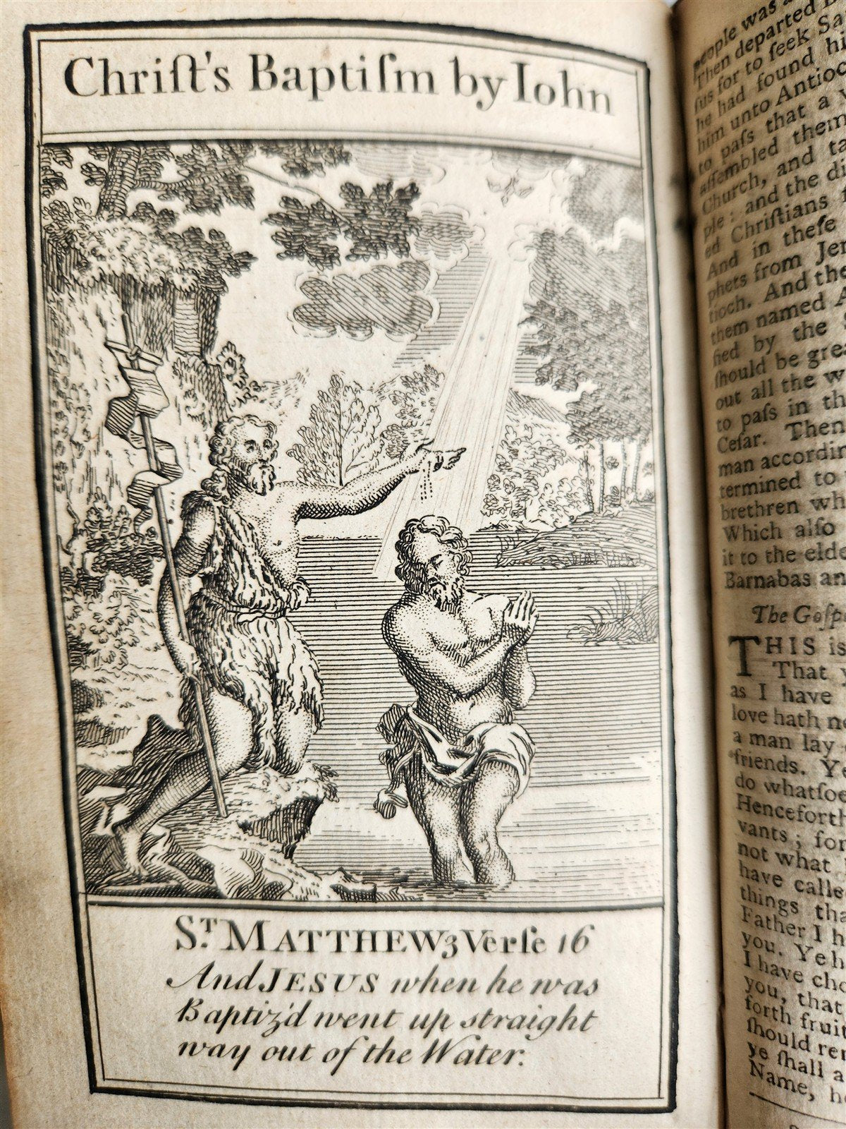 1770s BOOK of COMMON PRAYER w/ PSALTER in ENGLISH antique ILLUSTRATED