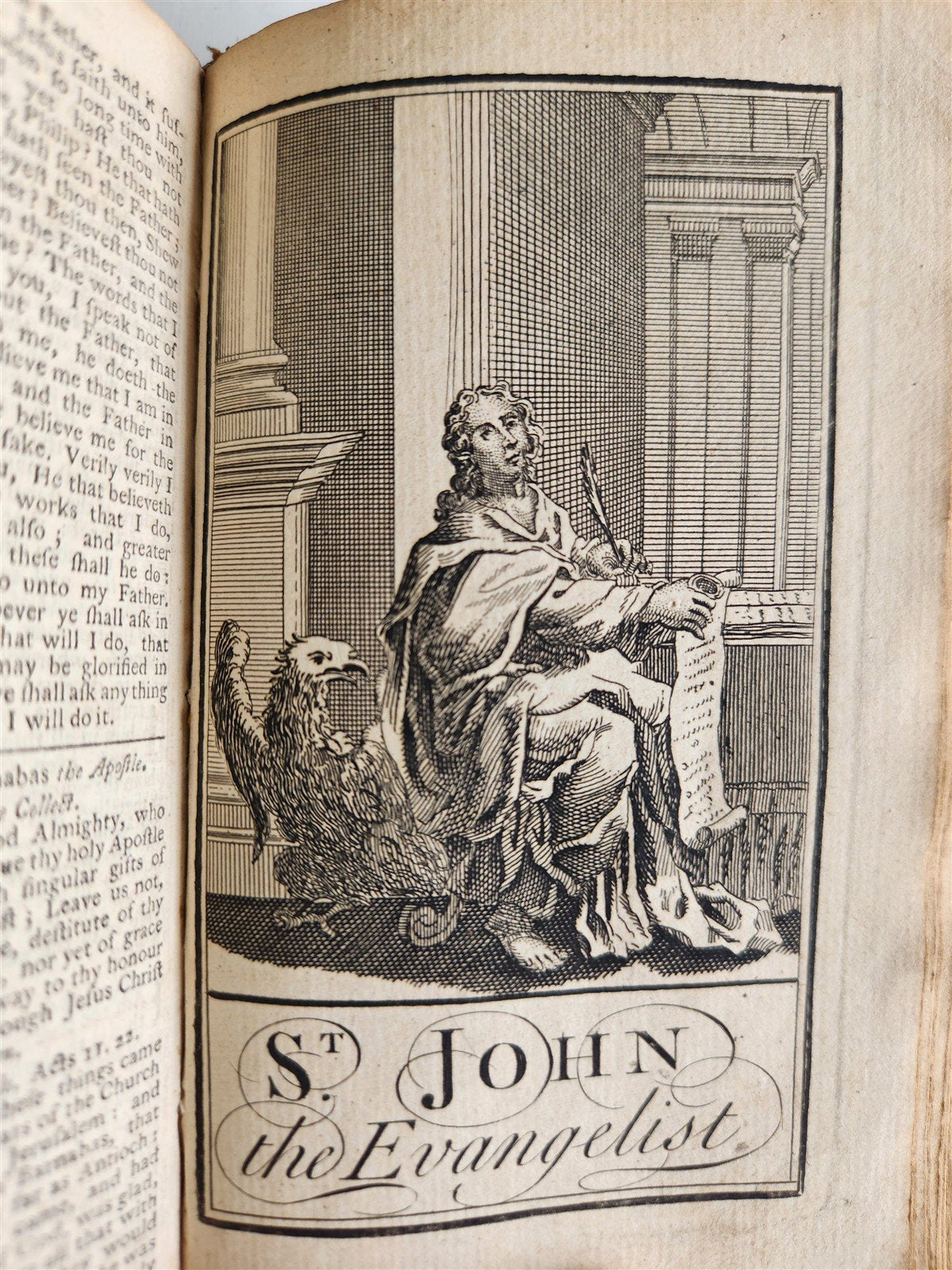1770s BOOK of COMMON PRAYER w/ PSALTER in ENGLISH antique ILLUSTRATED