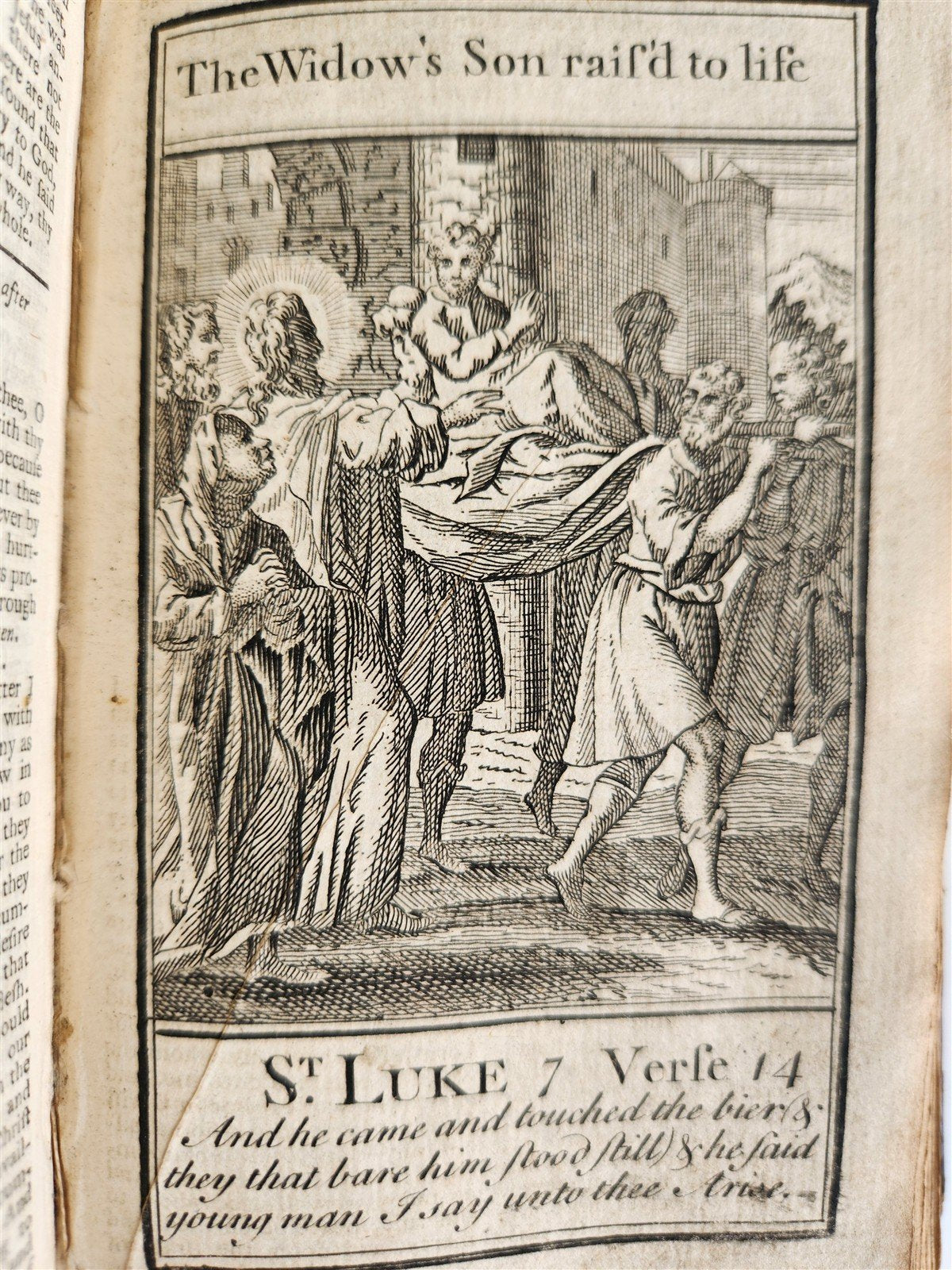 1770s BOOK of COMMON PRAYER w/ PSALTER in ENGLISH antique ILLUSTRATED