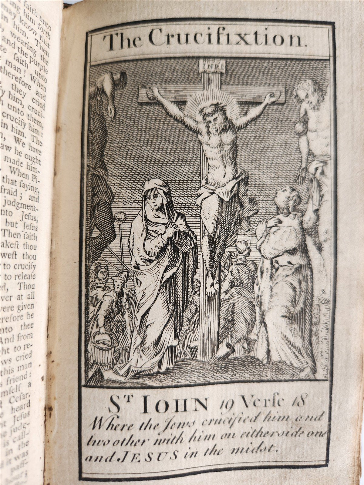 1770s BOOK of COMMON PRAYER w/ PSALTER in ENGLISH antique ILLUSTRATED