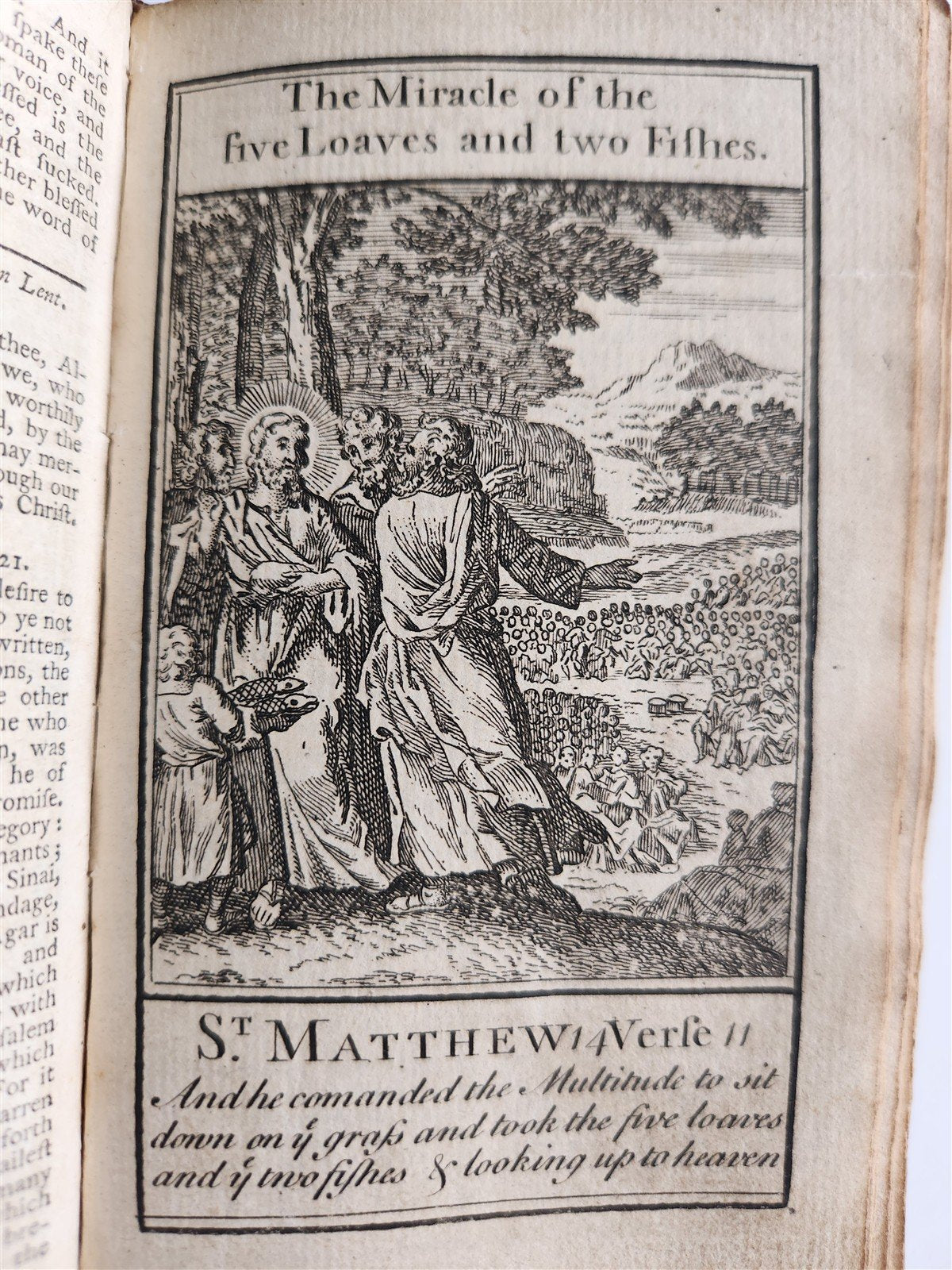 1770s BOOK of COMMON PRAYER w/ PSALTER in ENGLISH antique ILLUSTRATED