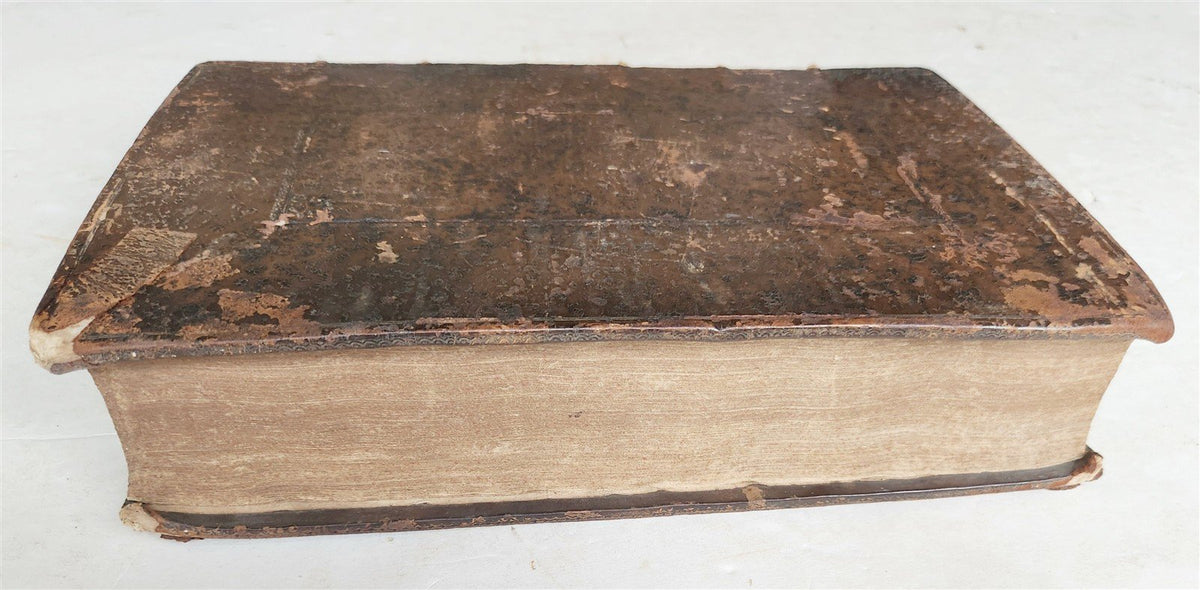 1676 HISTORY of COUNCIL of TRENT in ENGLISH by Paolo Sarpi antique 17th c. FOLIO