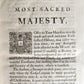 1676 HISTORY of COUNCIL of TRENT in ENGLISH by Paolo Sarpi antique 17th c. FOLIO