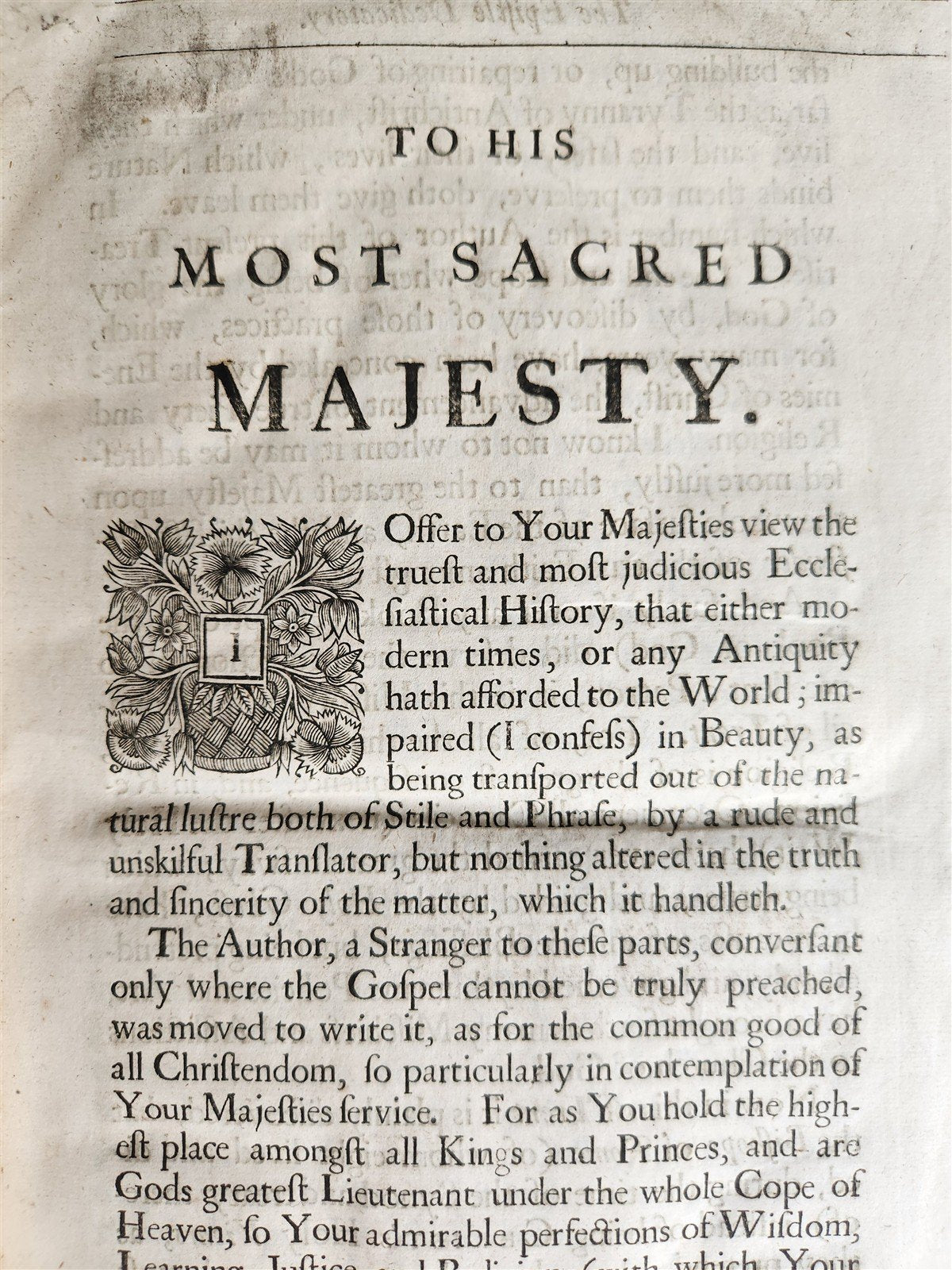 1676 HISTORY of COUNCIL of TRENT in ENGLISH by Paolo Sarpi antique 17th c. FOLIO