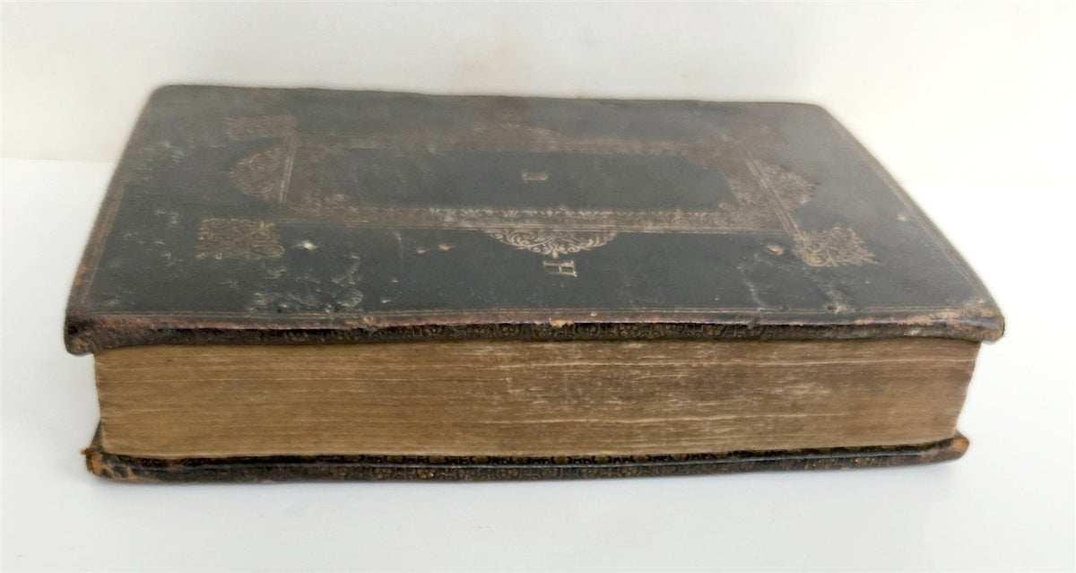1669 BIBLE in ENGLISH antique ORIGINAL BINDING by John Bill & Christopher Barker