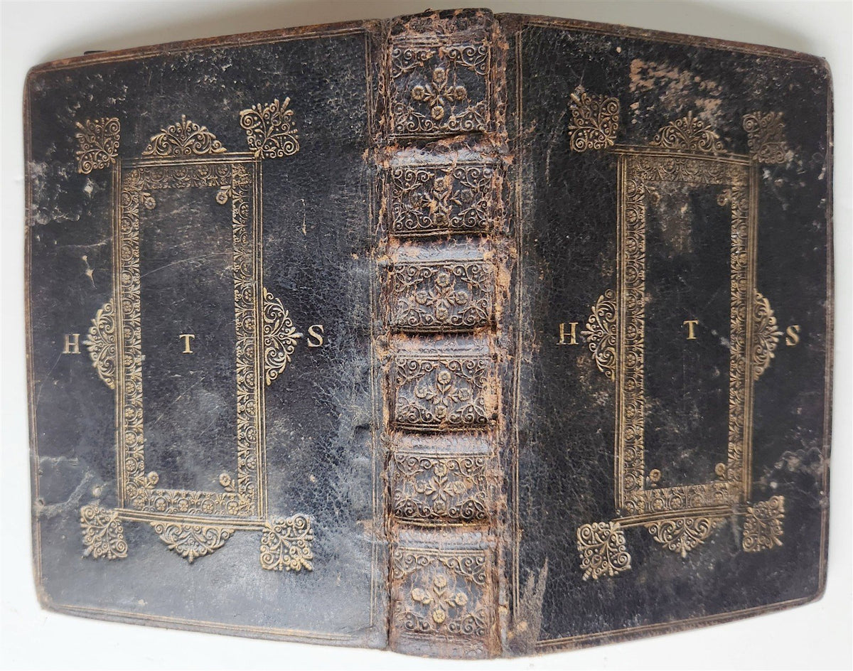 1669 BIBLE in ENGLISH antique ORIGINAL BINDING by John Bill & Christopher Barker