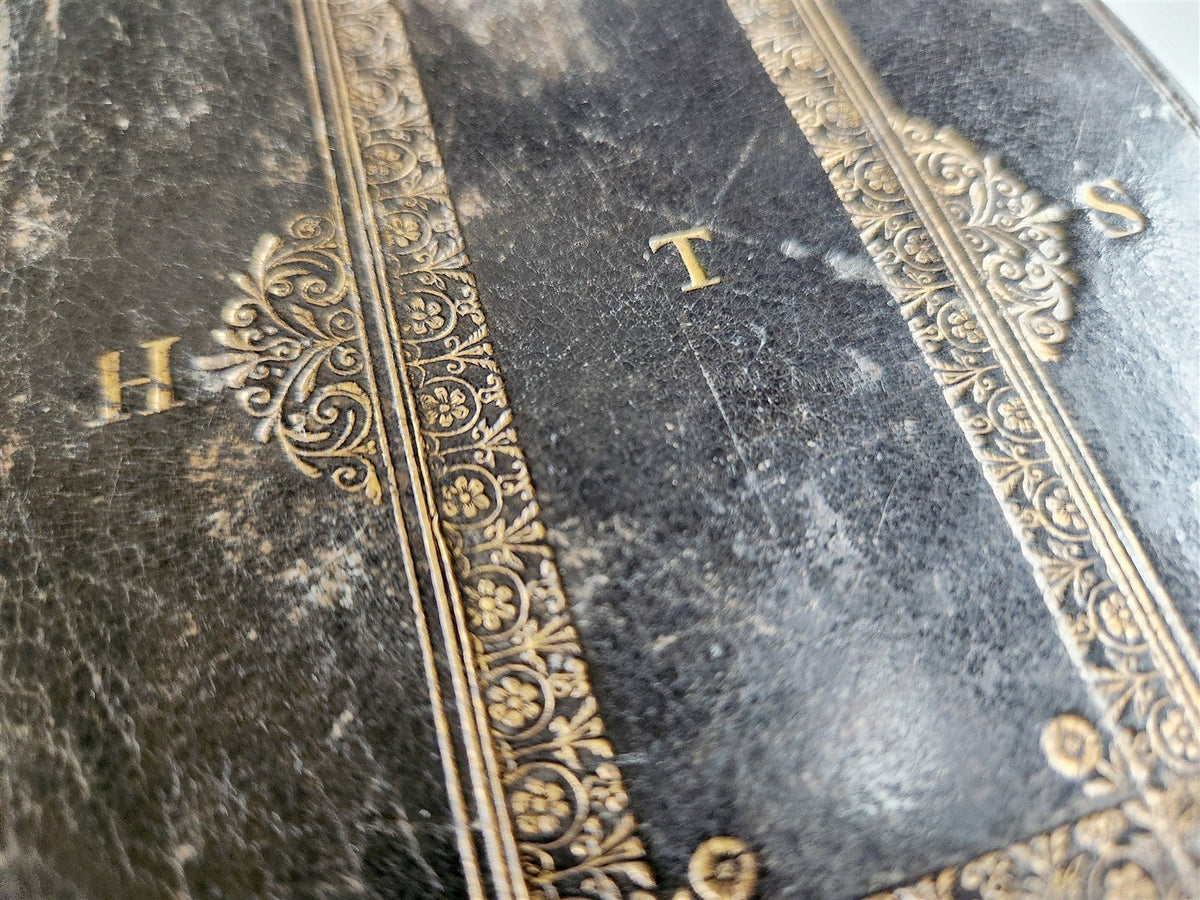 1669 BIBLE in ENGLISH antique ORIGINAL BINDING by John Bill & Christopher Barker