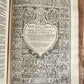 1642 BIBLE in ENGLISH antique ORIGINAL BINDING by Robert Barker OT & NT w/titles
