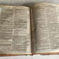 1642 BIBLE in ENGLISH antique ORIGINAL BINDING by Robert Barker OT & NT w/titles