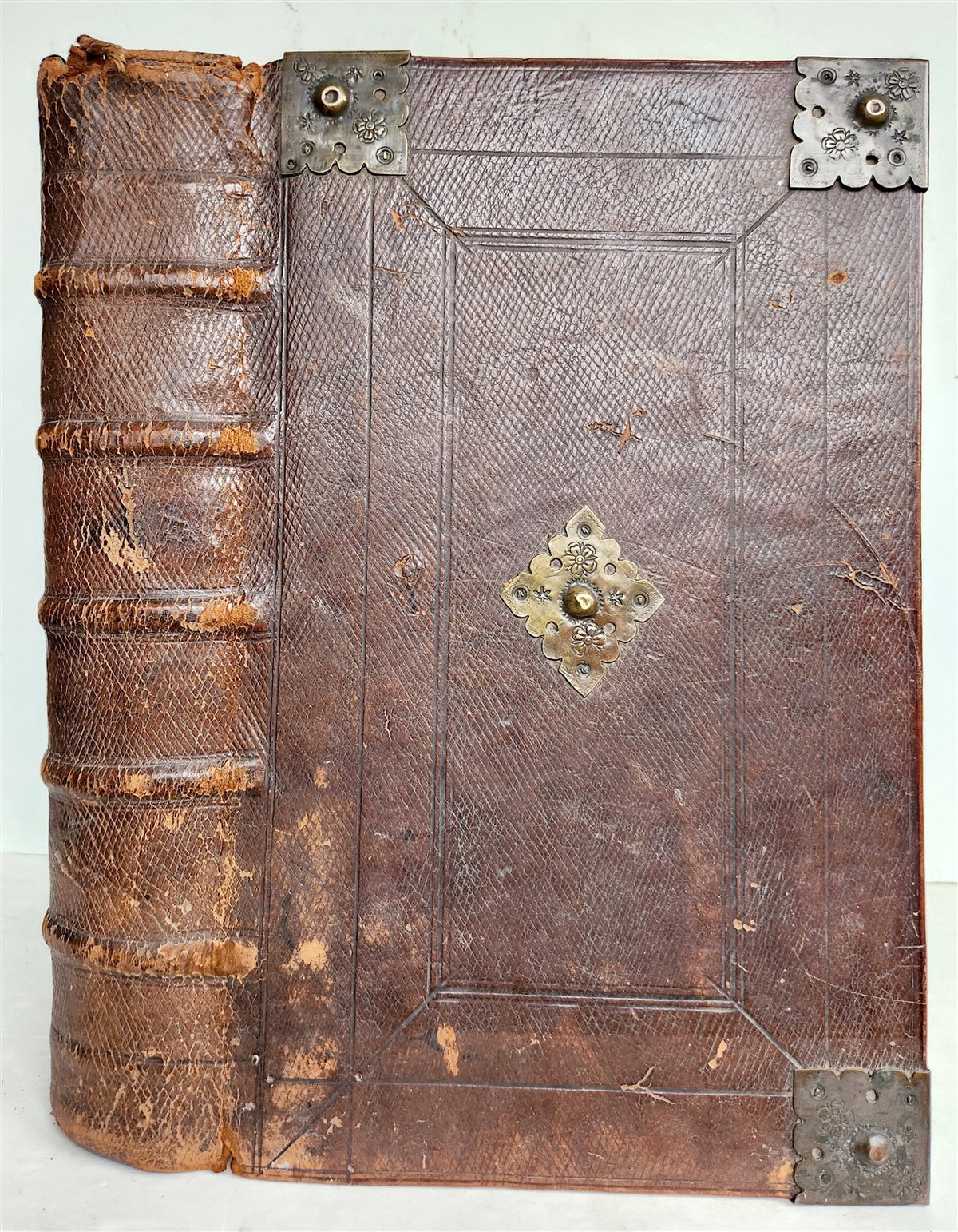 1683 BIBLE in ENGLISH antique ORIGINAL BINDING rare FOLIO King James version