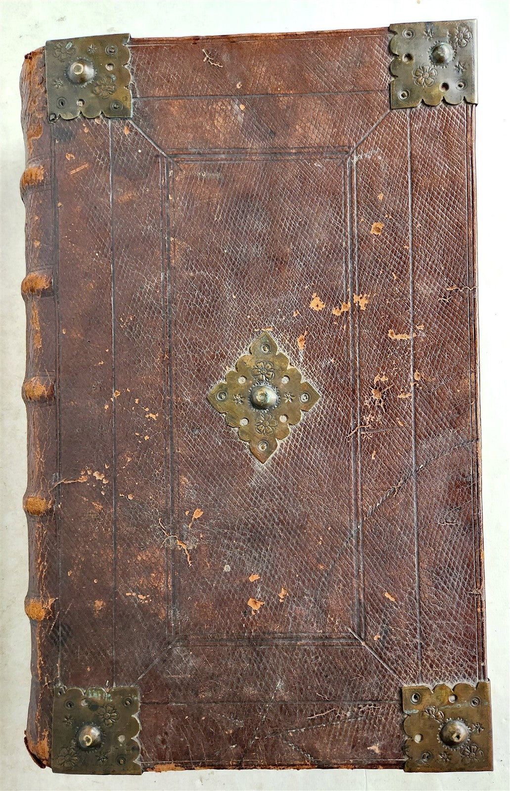1683 BIBLE in ENGLISH antique ORIGINAL BINDING rare FOLIO King James version
