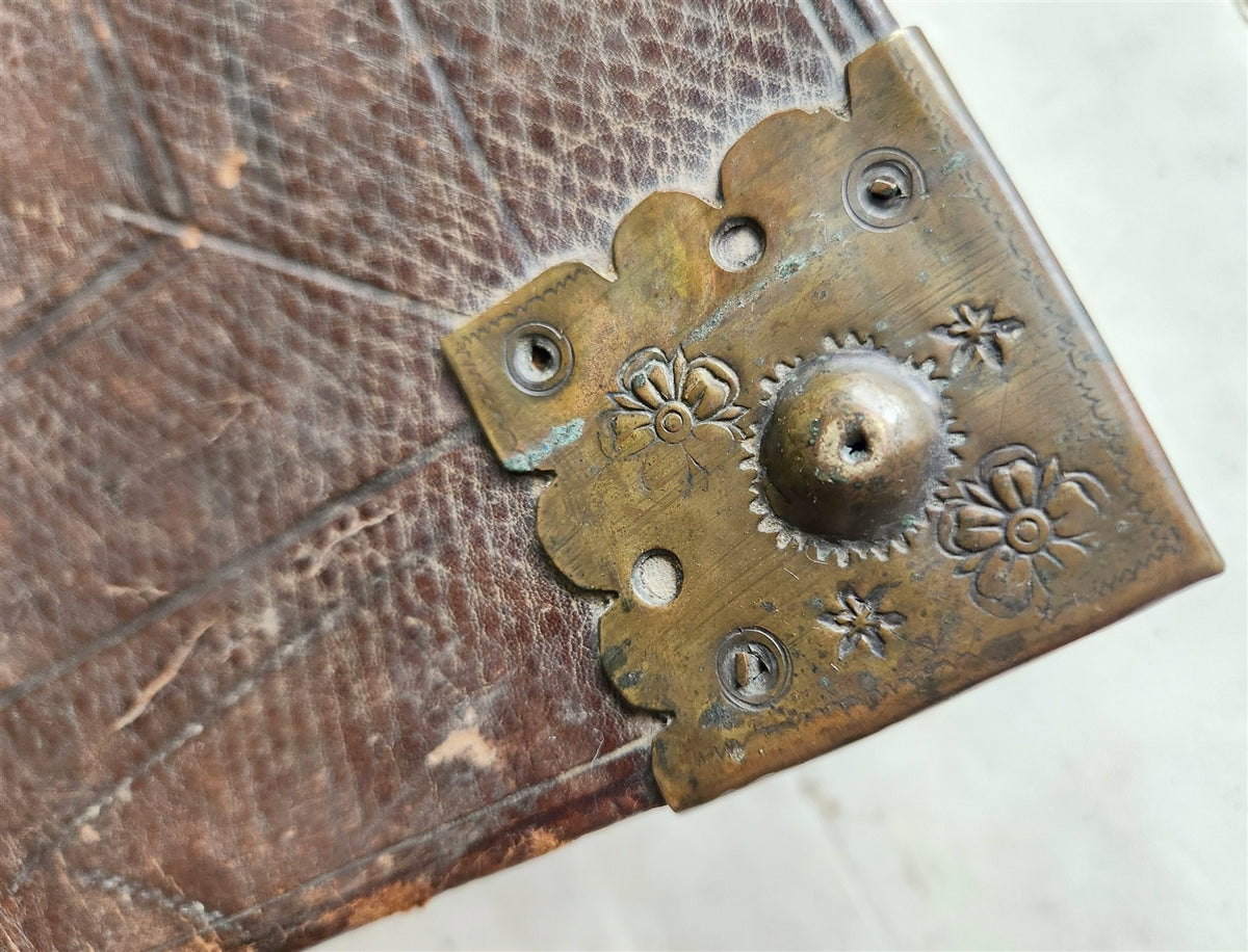 1683 BIBLE in ENGLISH antique ORIGINAL BINDING rare FOLIO King James version