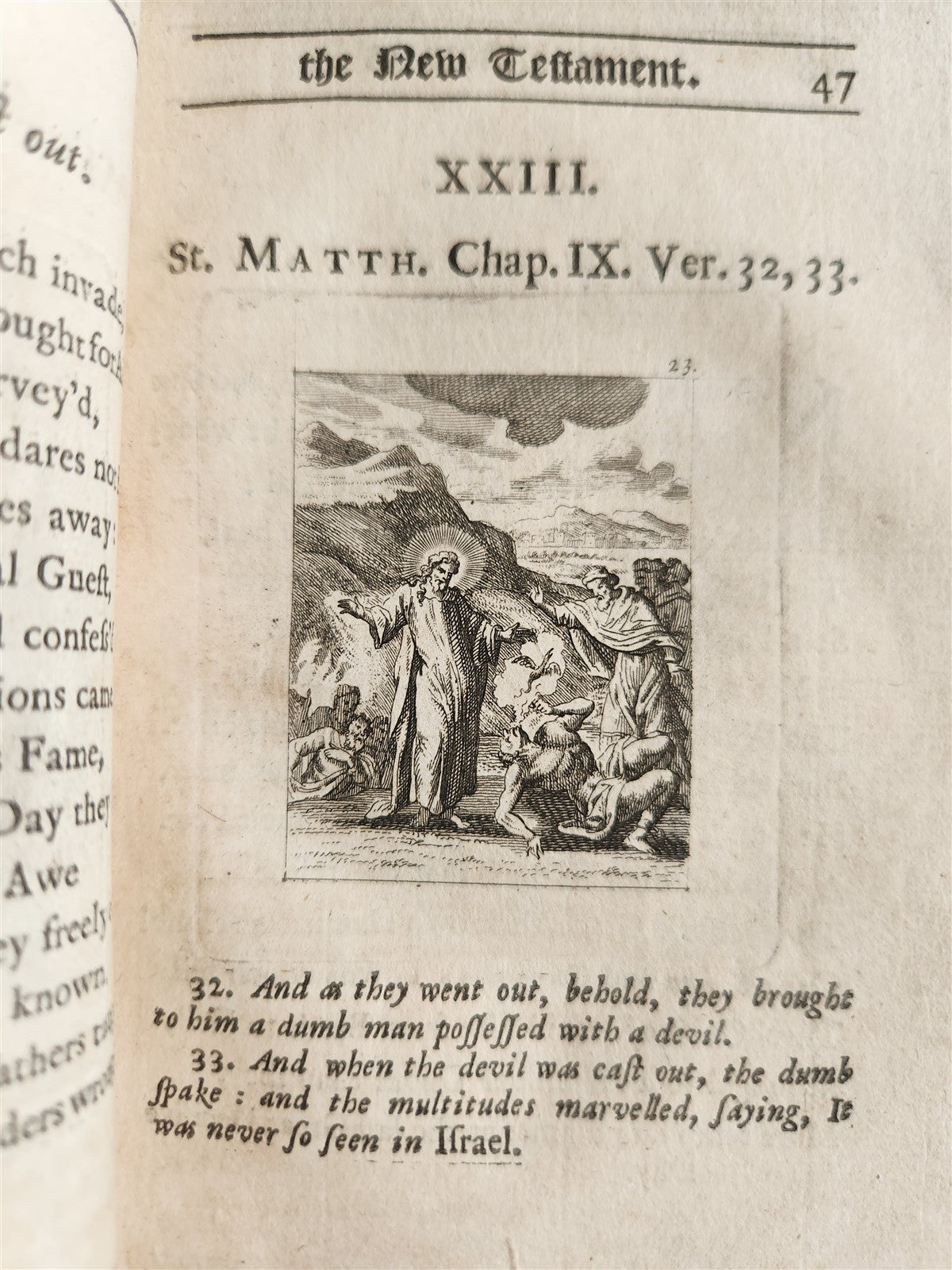1717 HISTORY of NEW TESTAMENT in ENGLISH antique ILLUSTRATED by J. STURT bible